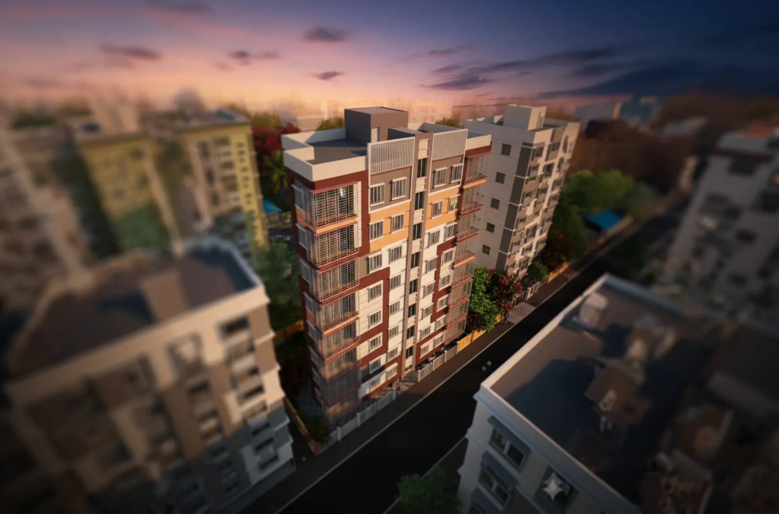 Silver Gardenia — Lake Town, Block A