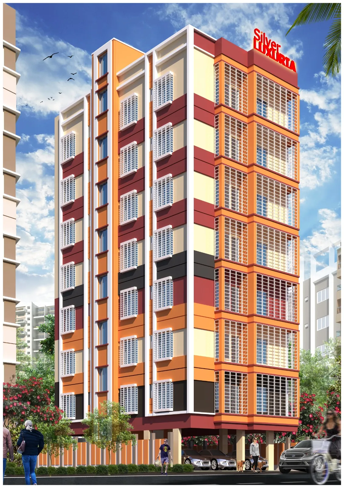 Silver Luxuria — Lake Town, Block A